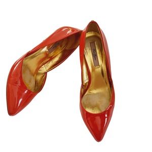 Ted Baker Red Heels with Gold Interior